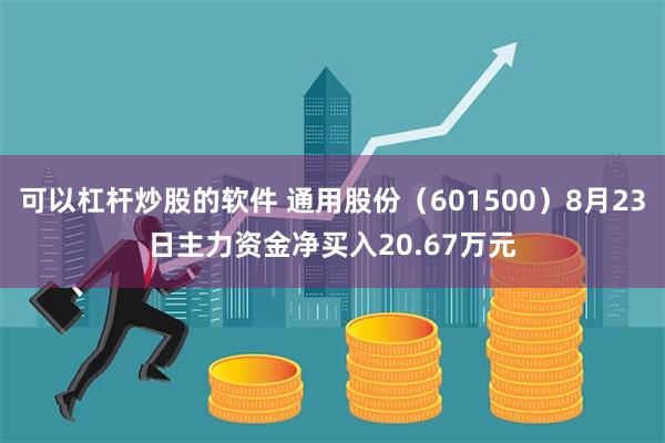 可以杠杆炒股的软件 通用股份（601500）8月23日主力资金净买入20.67万元