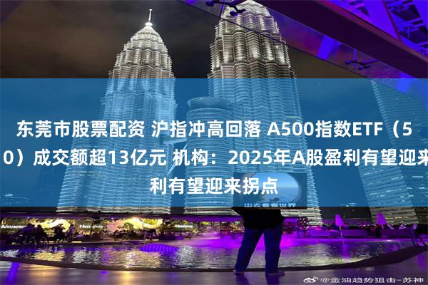 东莞市股票配资 沪指冲高回落 A500指数ETF（560610）成交额超13亿元 机构：2025年A股盈利有望迎来拐点